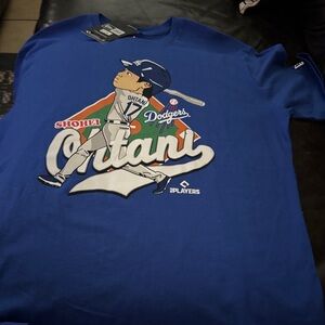 Blue Dodgers Graphic T-Shirt